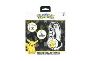 Casque audio - Blanc, jaune et noir