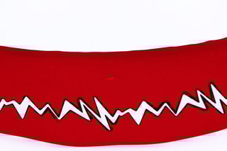 Casque audio - Blanc et rouge