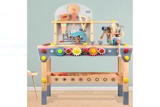 Établi TechKidz - En bois - Avec accessoires