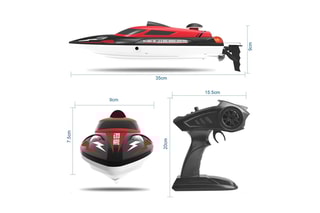 Bateau TechKidz - Télécommandé - Speedboat