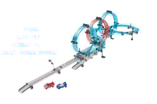 Circuit de course TechKidz - Longueur 528 cm