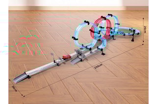 Circuit de course TechKidz - Longueur 528 cm