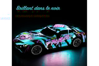 Voiture télécommandée TechKidz - Drifts - Effets lumineux
