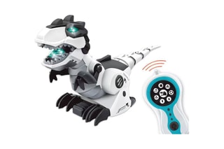 Dinosaure télécommandé TechKidz - Effets sonores et lumineux