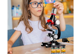 Microscope TechKidz - Zoom 1200x - LED