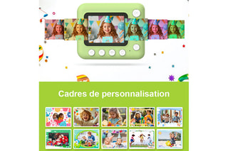 Appareil photo TechKidz - Impression instantanée