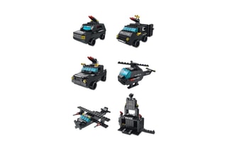 Jeu de construction TechKidz - 6 en 1 - 1000 briques