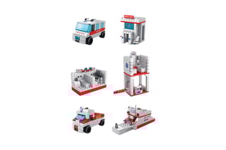 Jeu de construction TechKidz - 6 en 1 - 1000 briques