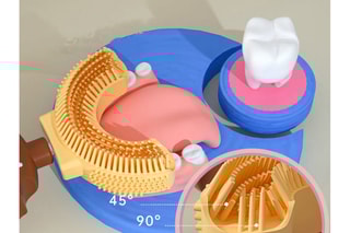 Brosse à dent TechKidz - Modèle Donuts