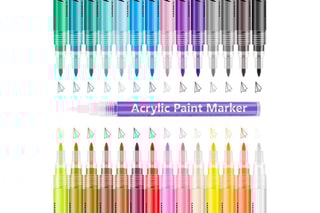 28 feutres TechKidz - Marqueurs acryliques