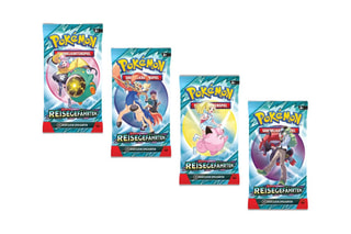 Pokémon - 4 Boosters - Reisegefährten EV09 - Version allemande