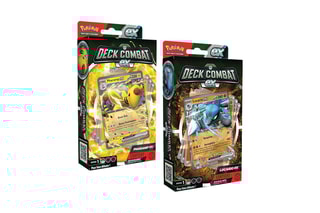 Pokémon - Deck combat - Lucario EX /  Pharamp EX