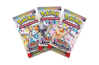 Pokémon - 3 Boosters - Coffret Poster  - Évolutions Prismatiques EV8.5