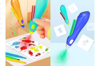 Stylo pulvérisateur TechKidz - Électrique - Avec accessoires