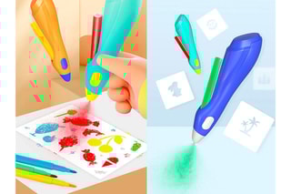 Stylo pulvérisateur TechKidz - Électrique - Avec accessoires