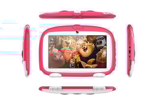 Tablette tactile TechKidz - Blanc et rose