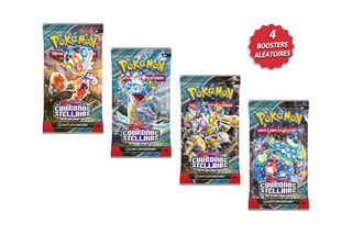 Pokémon - 4 Boosters - Couronne Stellaire EV07