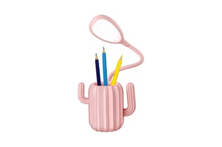 Pot à crayons TechKidz - LED - Cactus