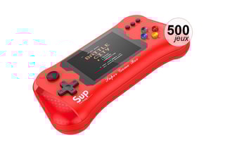 Console émulateur TechKidz - 500 jeux - SupMax