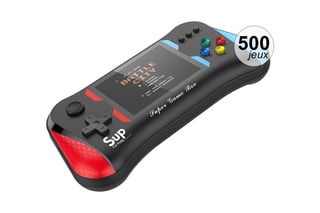 Console émulateur TechKidz - 500 jeux - SupMax