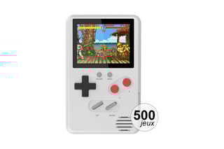 Console émulateur TechKidz - 500 jeux - Slim