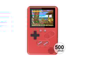 Console émulateur TechKidz - 500 jeux - Slim