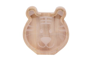 Tirelire TechKidz - Bois - Tigre
