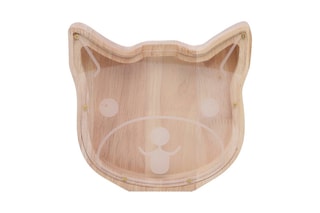 Tirelire TechKidz - Bois - Chat