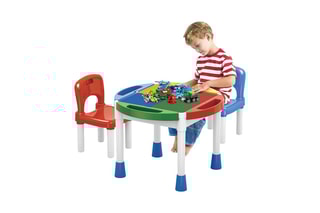 Table de construction TechKidz - Chaises et rangements