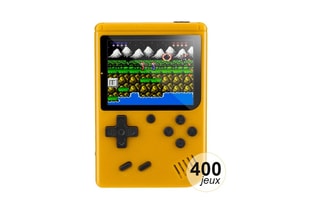 Console Techkidz - Rétro - 400 jeux