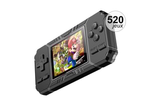 Console Techkidz - Tank - 520 jeux