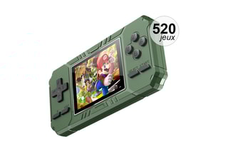 Console Techkidz - Tank - 520 jeux