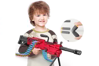 Fusil TechKidz - Motorisé - Fléchettes mousse
