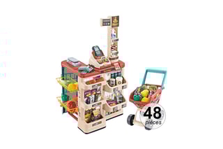 Comptoir supermarché TechKidz - Set de 48 pcs