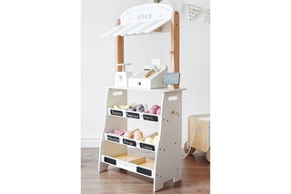 Étal de marché TechKidz - En bois - Avec chariot