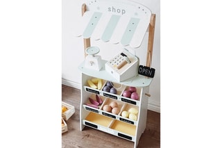 Étal de marché TechKidz - En bois - Avec chariot