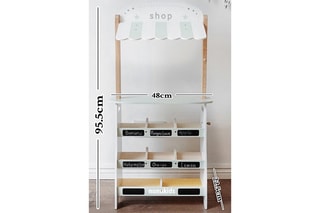 Étal de marché TechKidz - En bois - Avec chariot