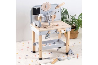 Établi TechKidz - En bois - Avec accessoires