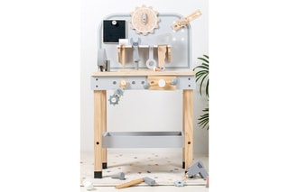 Établi TechKidz - En bois - Avec accessoires