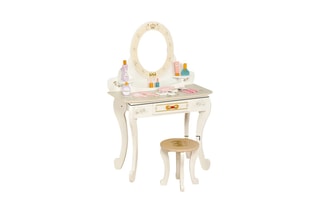 Coiffeuse TechKidz - En bois - Avec tabouret et accessoires