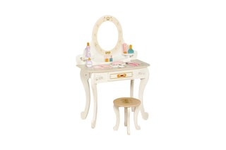 Coiffeuse TechKidz - En bois - Avec tabouret et accessoires