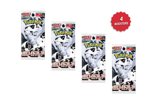 Pokémon - 4 Boosters - White Flare - Version Japonaise