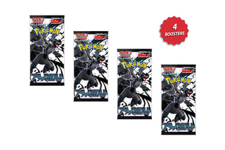 Pokémon - 4 Boosters - Black Bolt - Version Japonaise