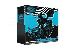 Pokémon - 9 Boosters - Coffret Dresseur d’Élite - Foudre Noire