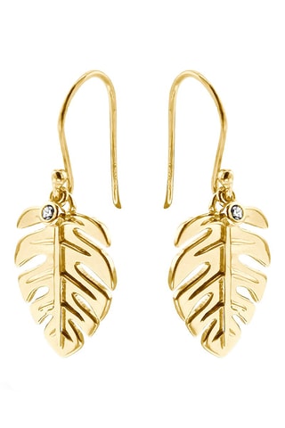 Boucles d'oreilles - Argent plaqué or jaune
