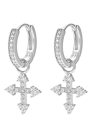 Boucles d'oreilles - Argent et zircons