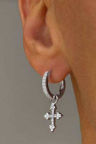 Boucles d'oreilles - Argent et zircons
