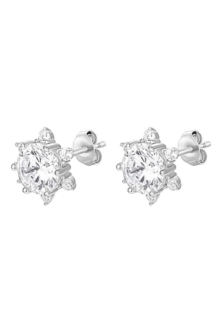 Puces - Argent et zircons
