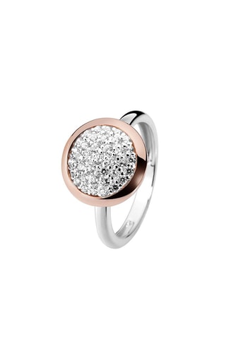 Bague - Argent et argent plaqué or rose