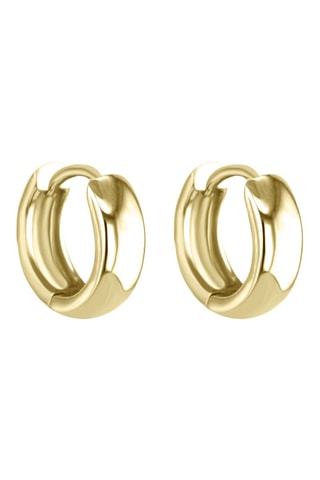 Créoles - Argent plaqué or jaune